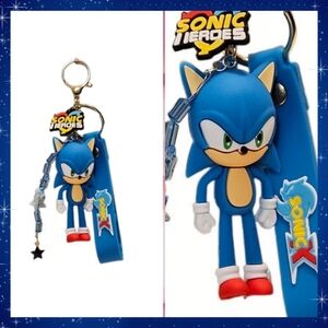 Sonic The Hedgehog Bookbag Charm